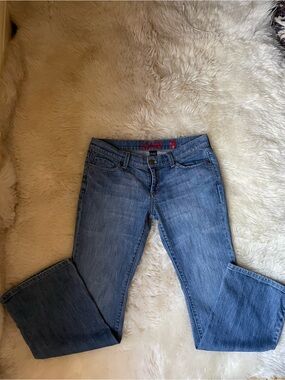 Vintage New York & company super low rise flare bootcut jeans
